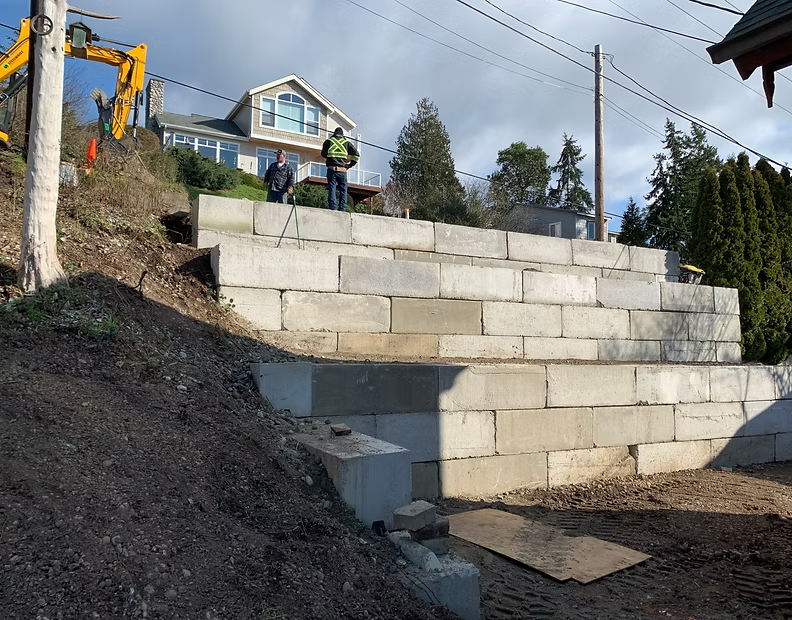 Retaining walls image